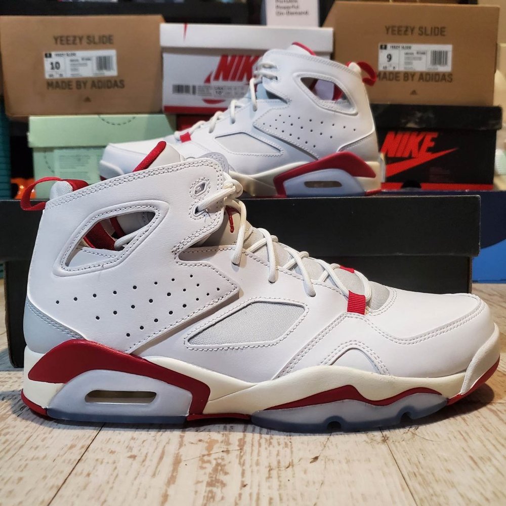 Size 10 2021Jordan FLTCLB '91 'White Mystic Hibiscus' DS